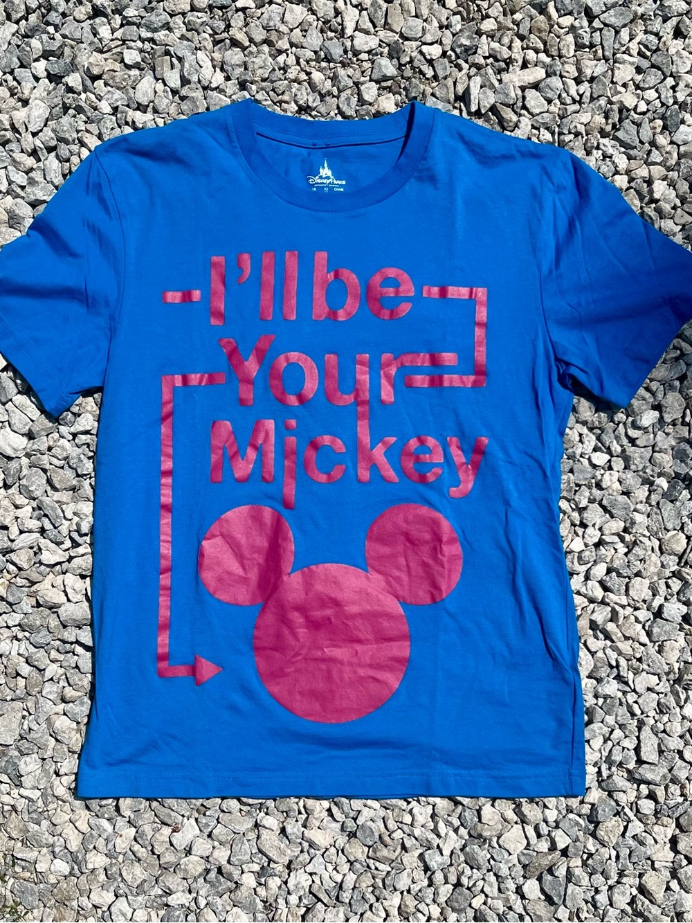 Disney Parks Authentic  NW/OT  “I’ll Be Your Mickey” Mickey T-Shirt -